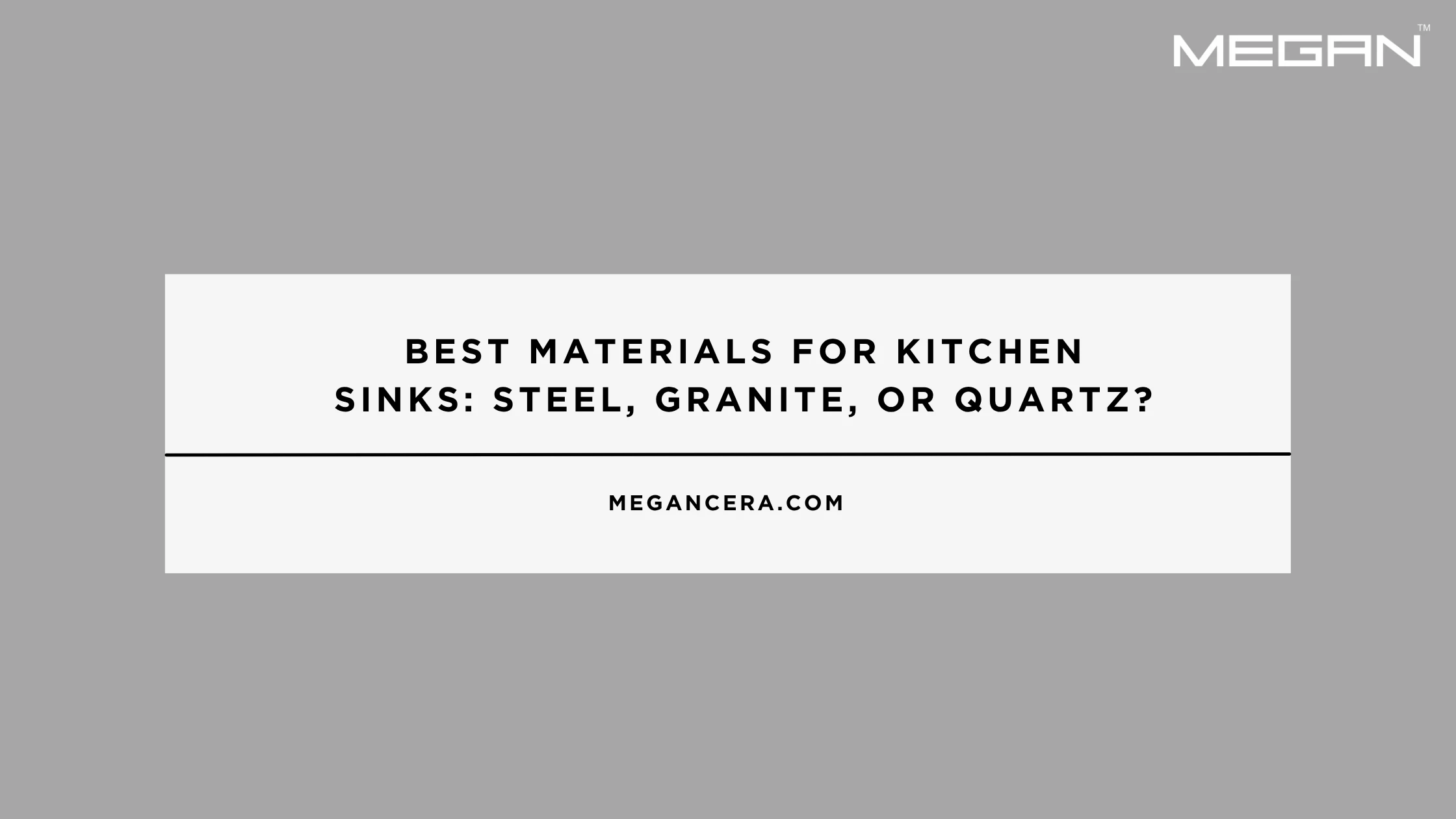 Best Materials for Kitchen Sinks: Steel, Granite, or Quartz?